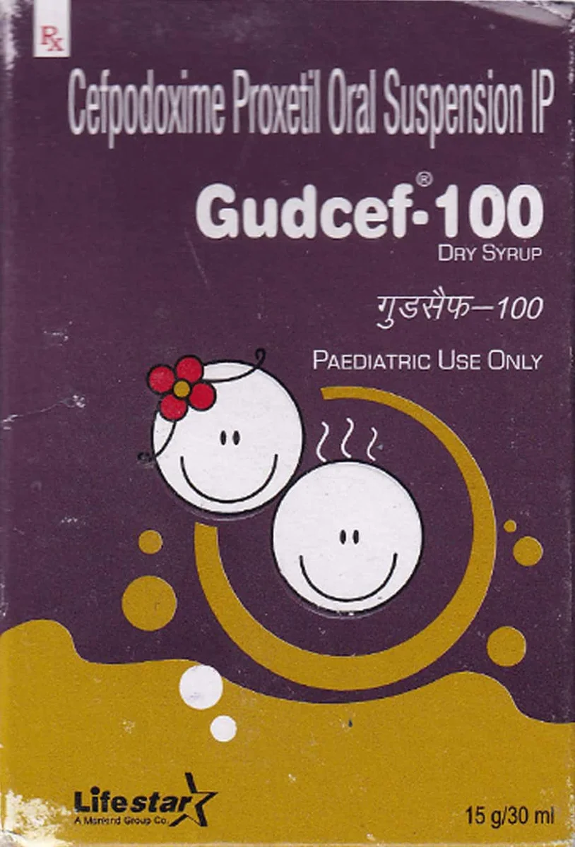 GUDCEF-100 DRY SYP 1X30ML