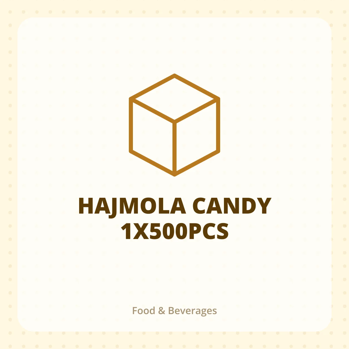 HAJMOLA CANDY 1X500PCS