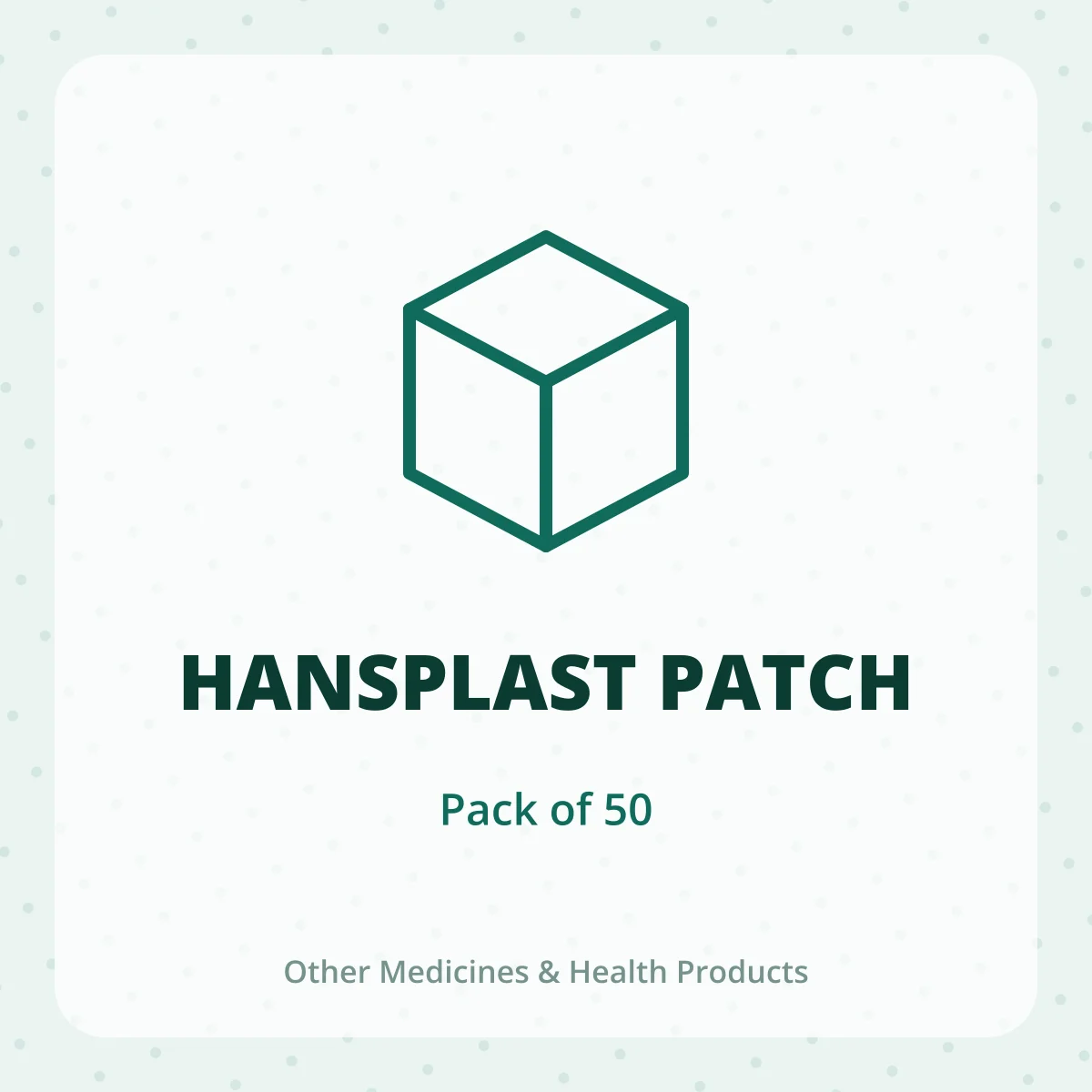 HANSPLAST PATCH 1X50