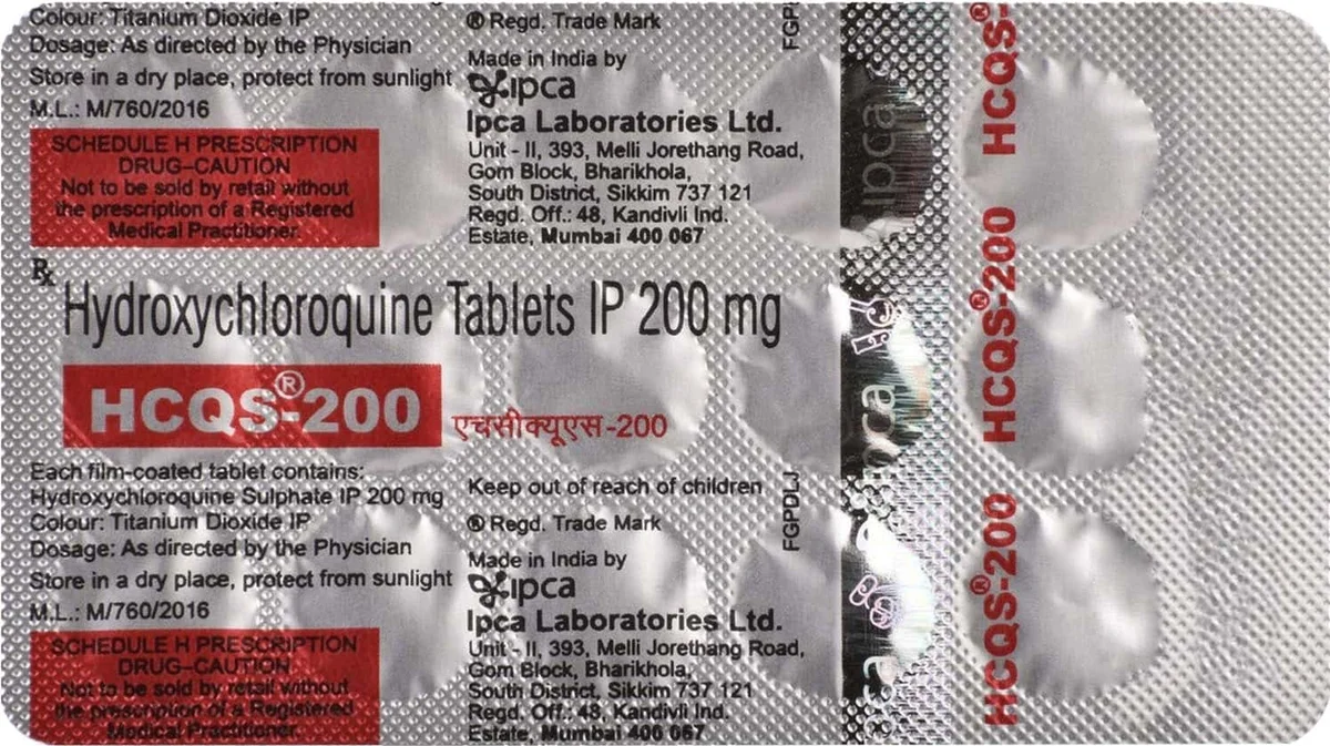 HCQS-200MG TAB 1X15