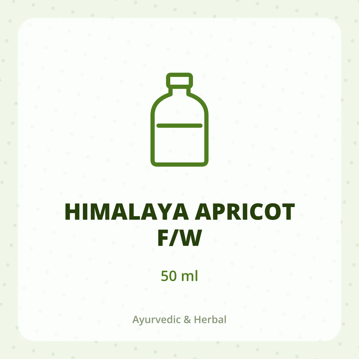 HIMALAYA APRICOT F/W 1X50ML
