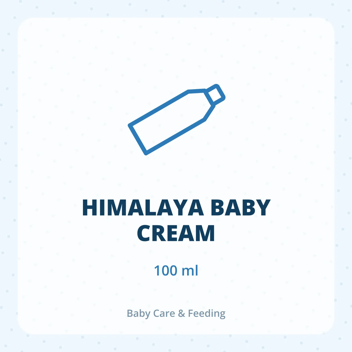 HIMALAYA BABY CREAM 1X100ML