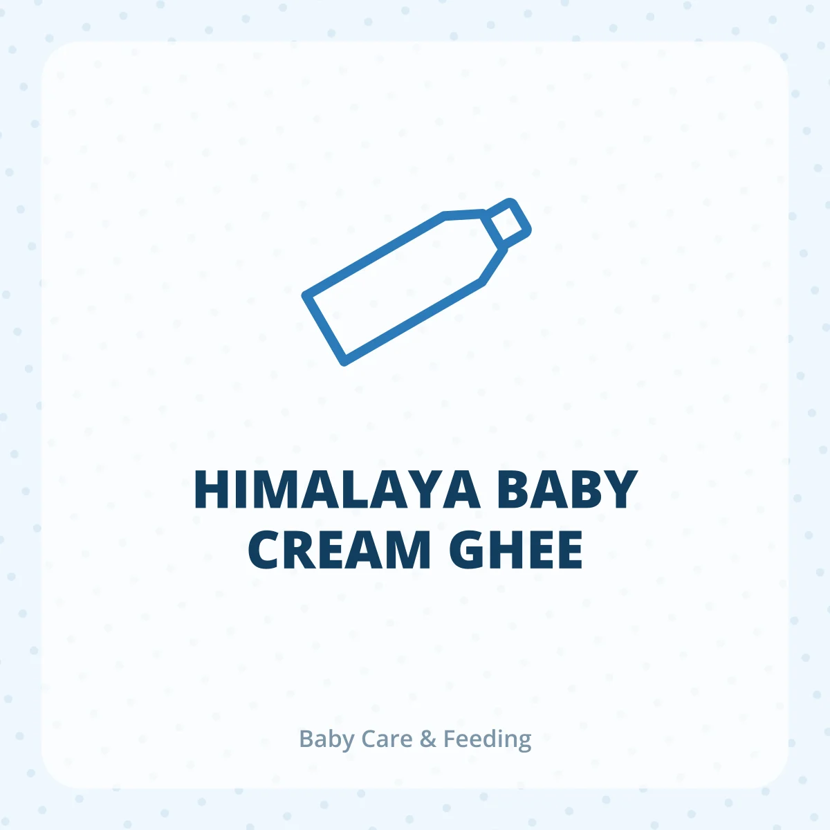 HIMALAYA BABY CREAM GHEE 1X1