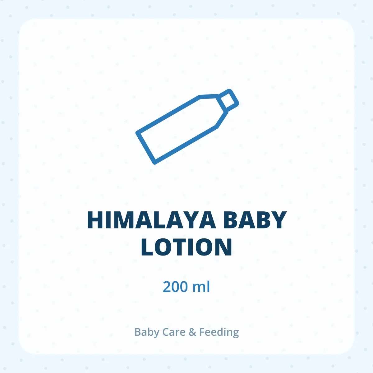 HIMALAYA BABY LOTION 1X200ML
