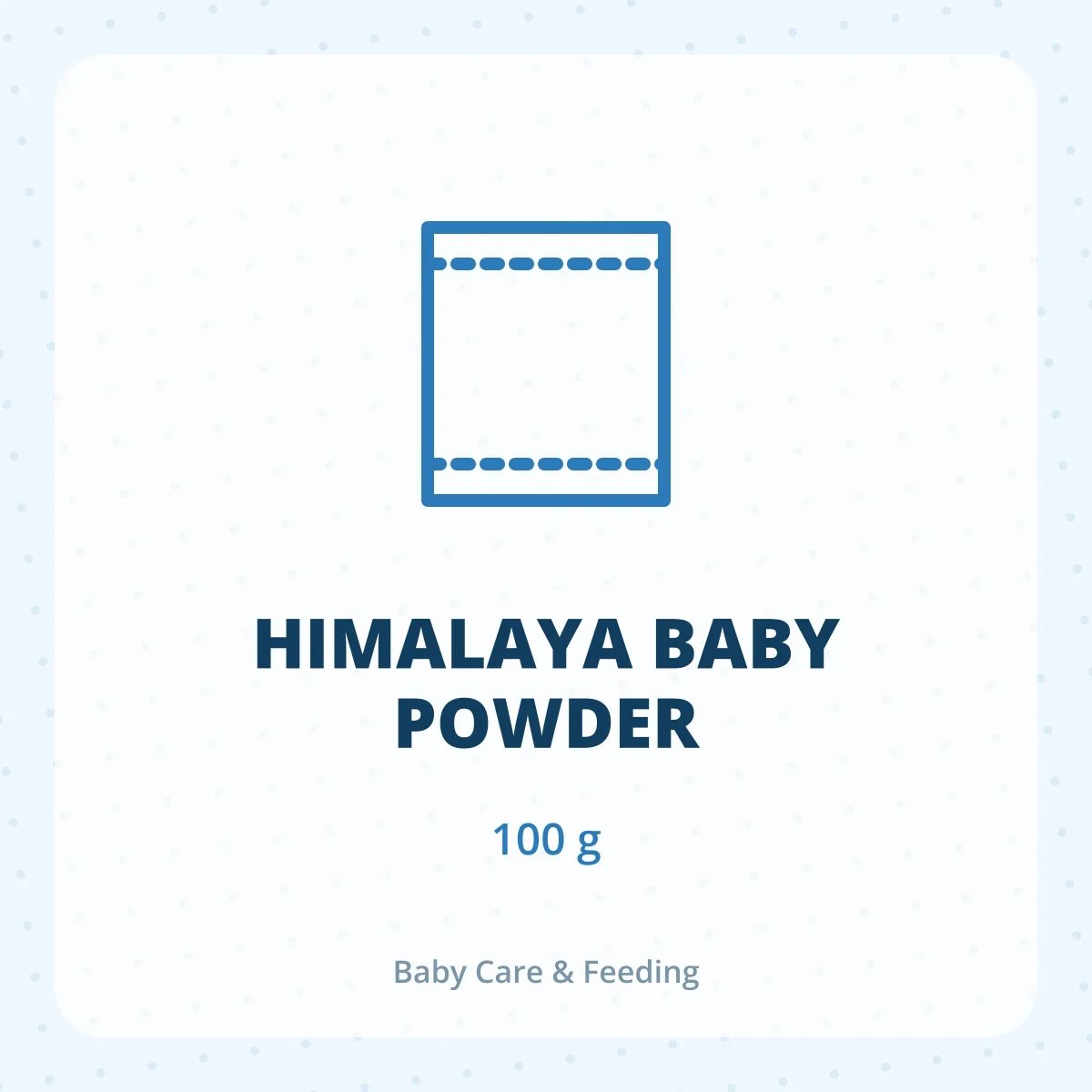 HIMALAYA BABY POWDER 1X100G