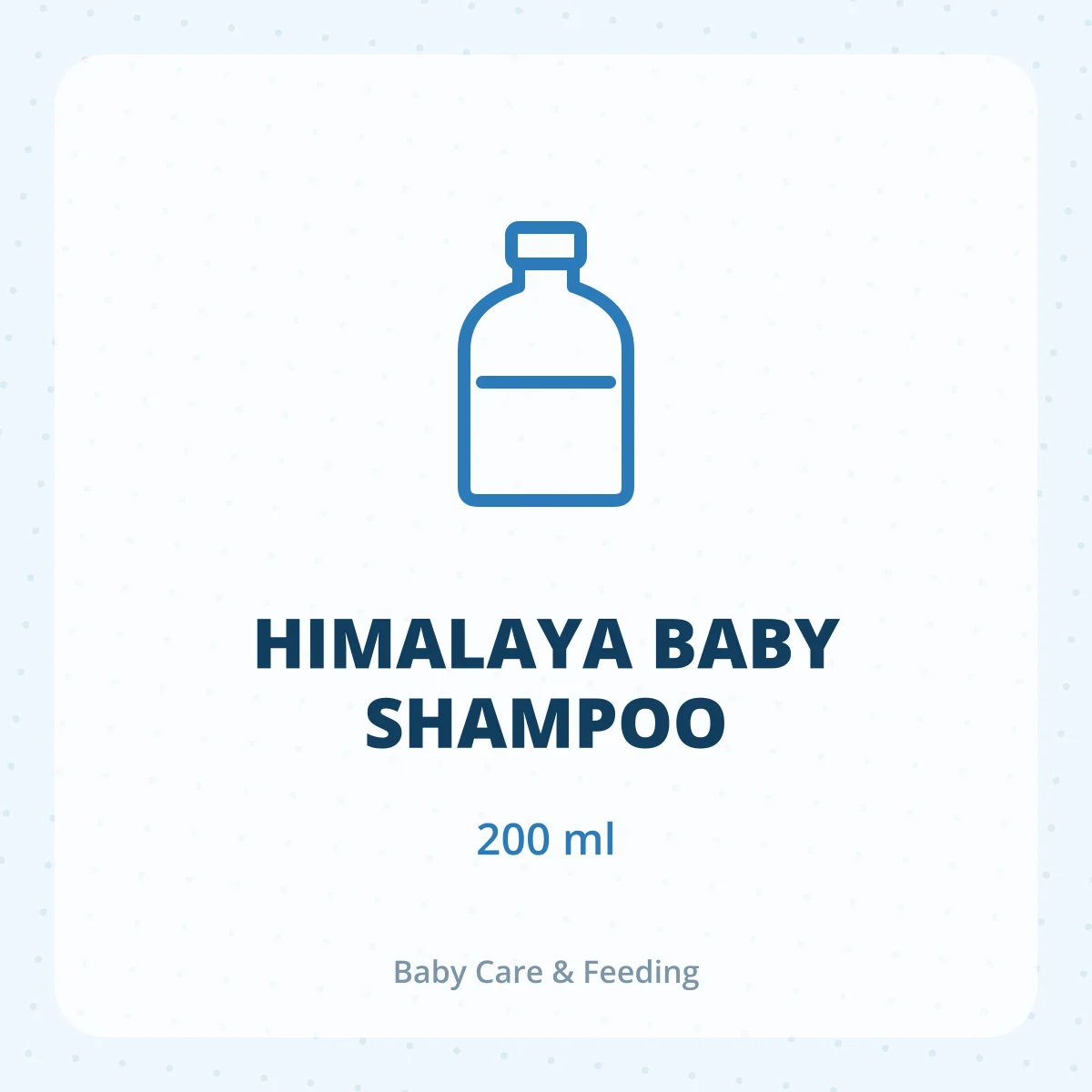 HIMALAYA BABY SHAMPOO 1X200ML