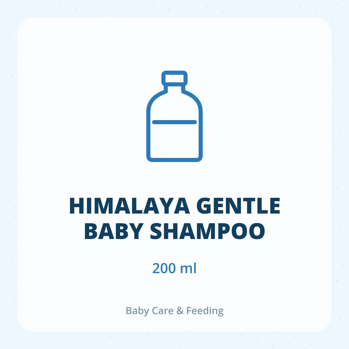 HIMALAYA GENTLE BABY SHAMPOO 1*200ML
