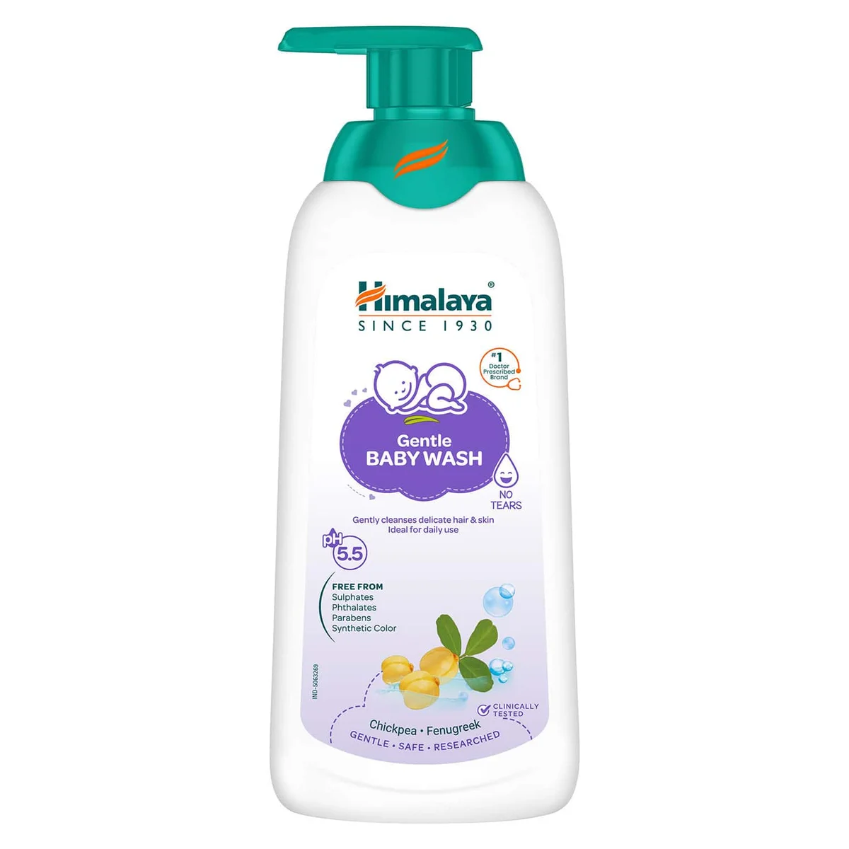 HIMALAYA GENTLE BABY WASH 1X400ML