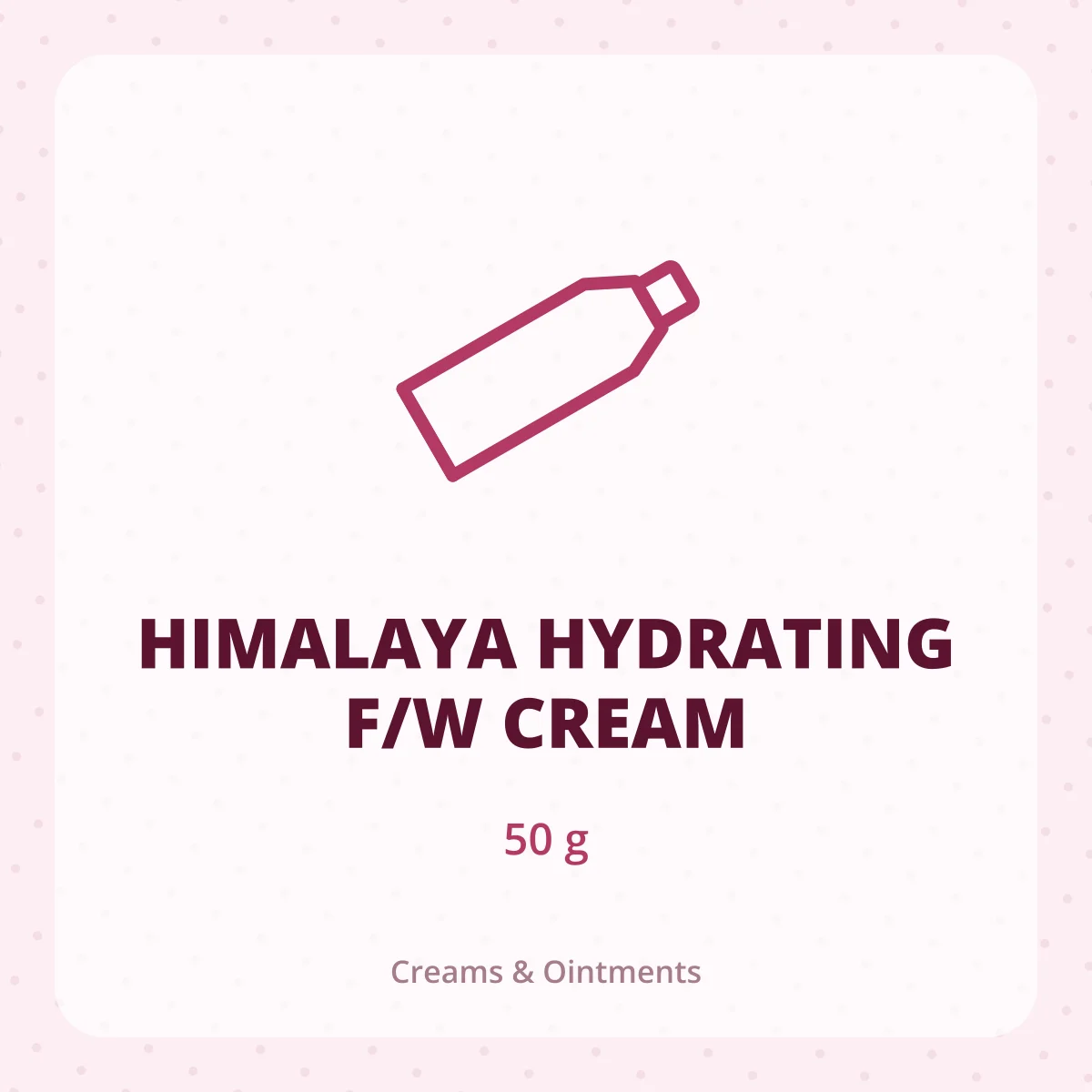 HIMALAYA HYDRATING F/W CREAM 1X50GM