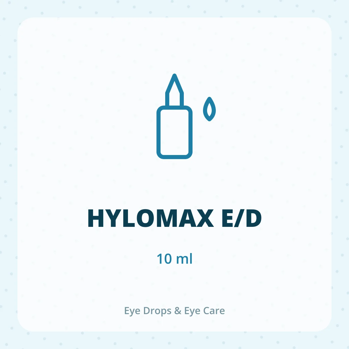 HYLOMAX E/D 1X10ML