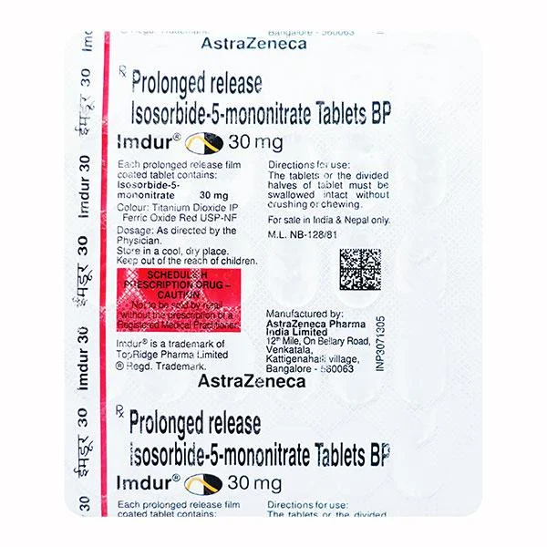 IMDUR-30MG TAB 1X30