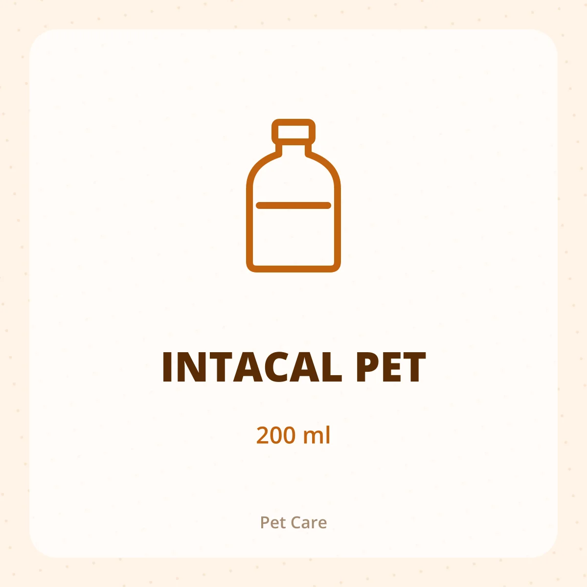 INTACAL PET 1X200ML