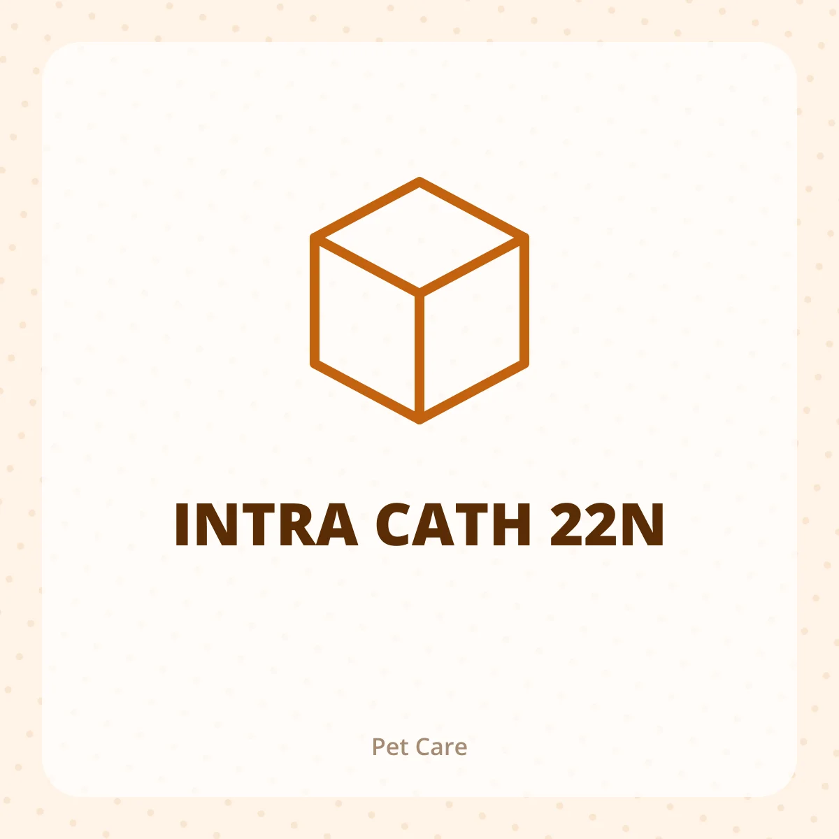 INTRA CATH 22N 1*1