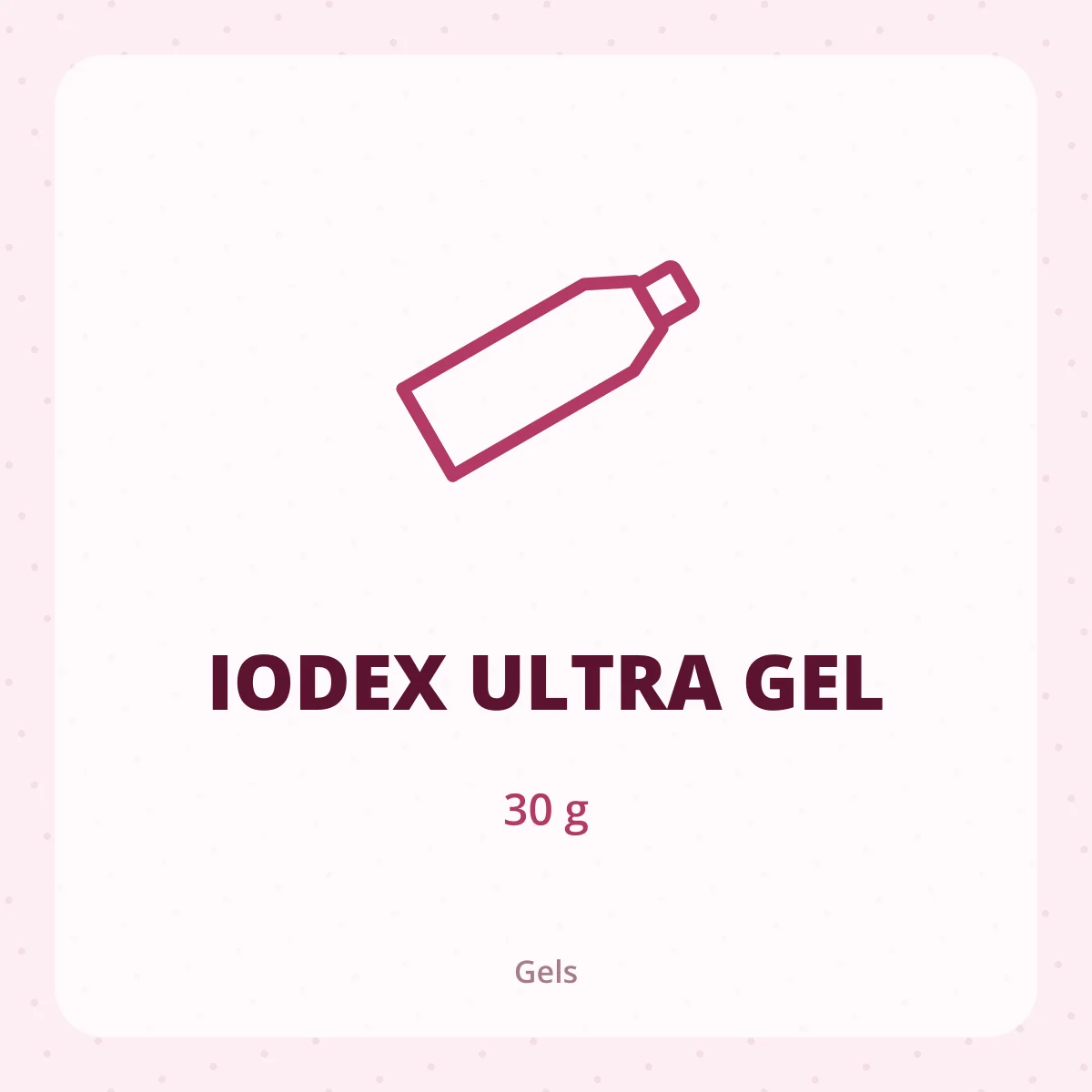 IODEX ULTRA GEL 1X30GM