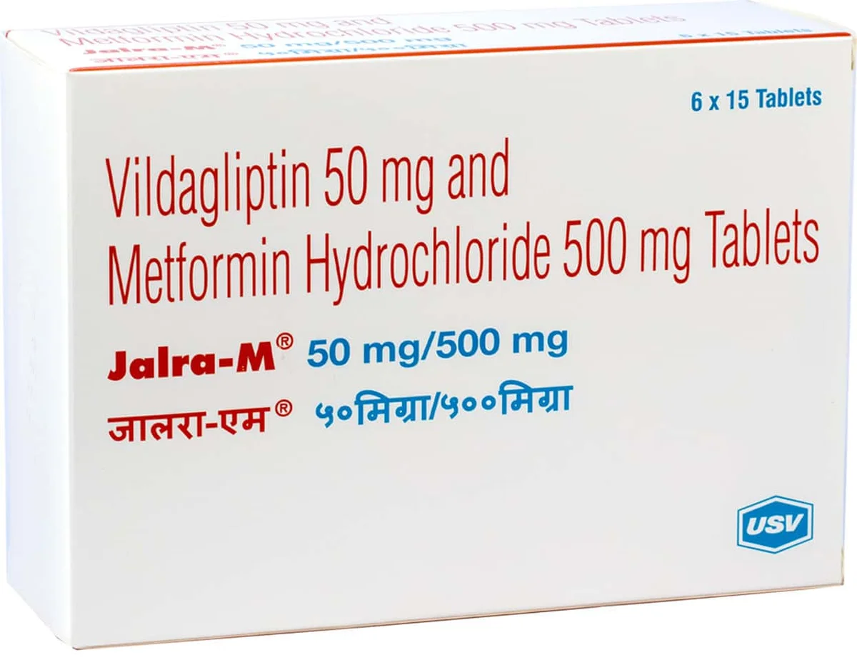 JALRA-M 50/500MG TAB 1X15