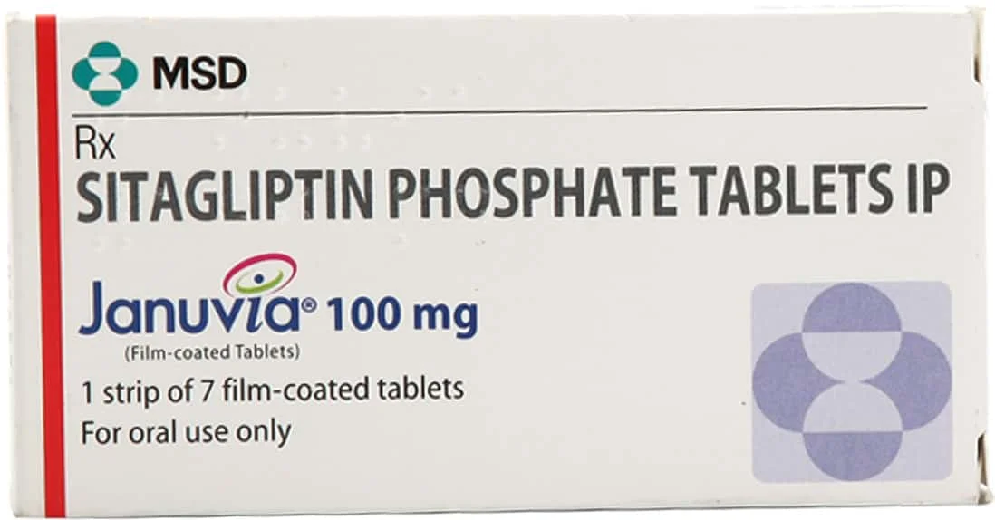 JANUVIA 100MG TAB 1X7