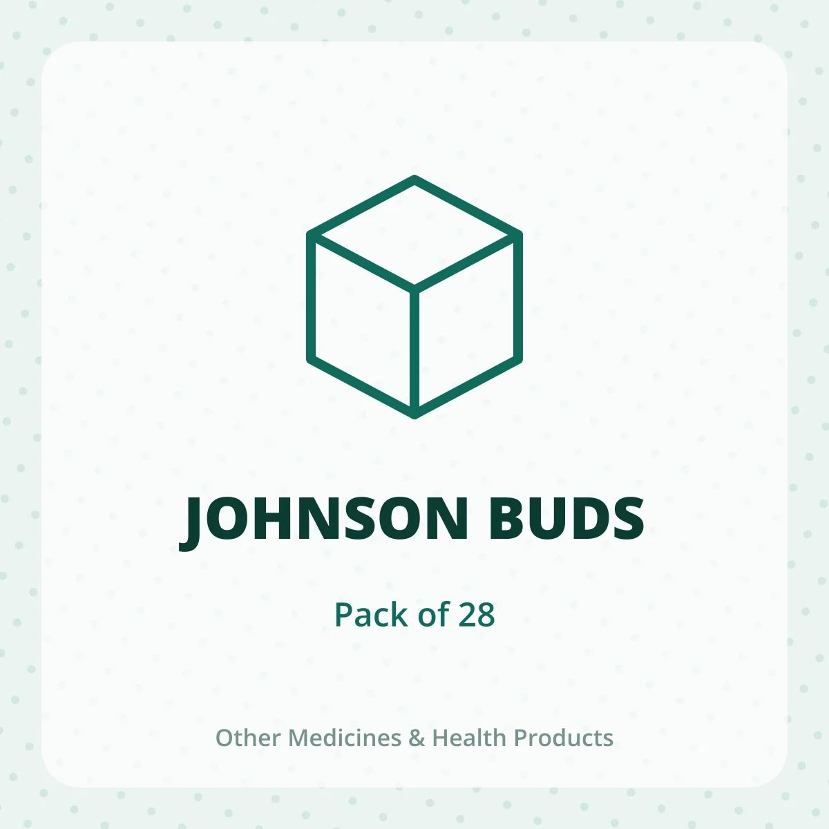 JOHNSON BUDS 1X28
