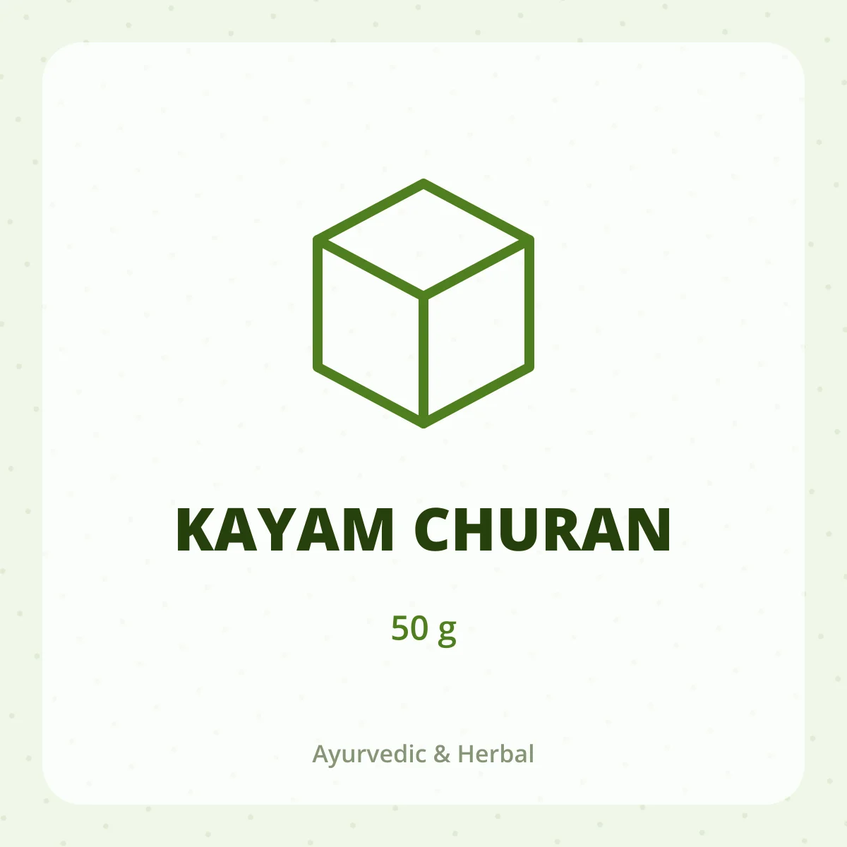 KAYAM CHURAN 1*50G