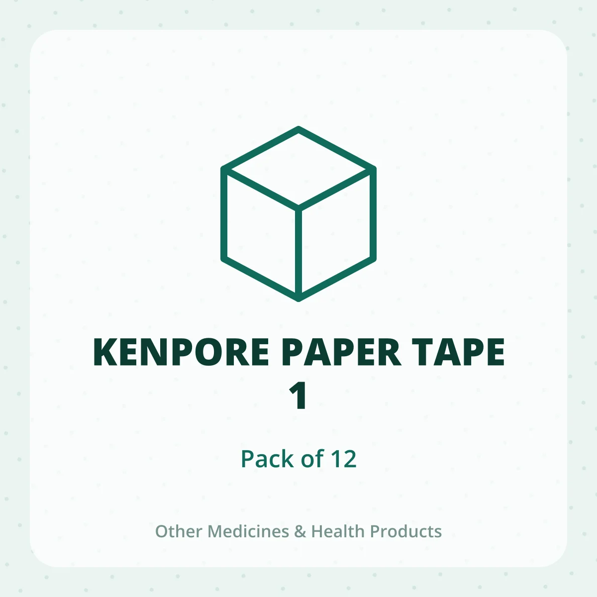 KENPORE PAPER TAPE 1 1X12