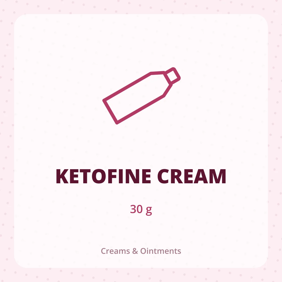 KETOFINE CREAM 1X30GM