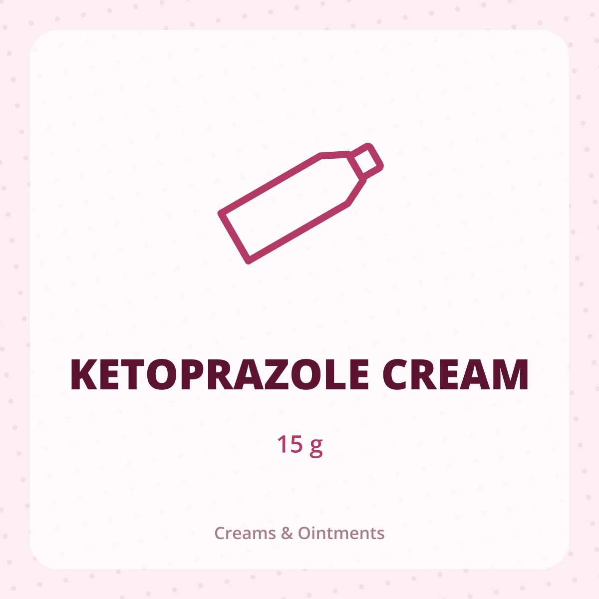 KETOPRAZOLE CREAM 1X15GM