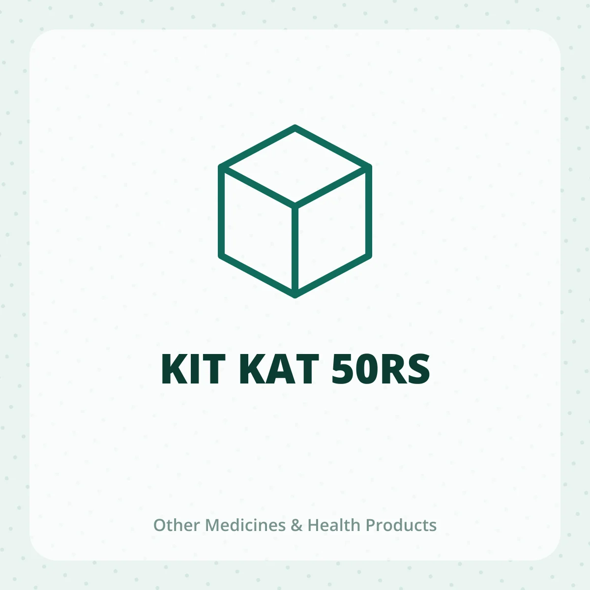 KIT KAT 50RS 1X1
