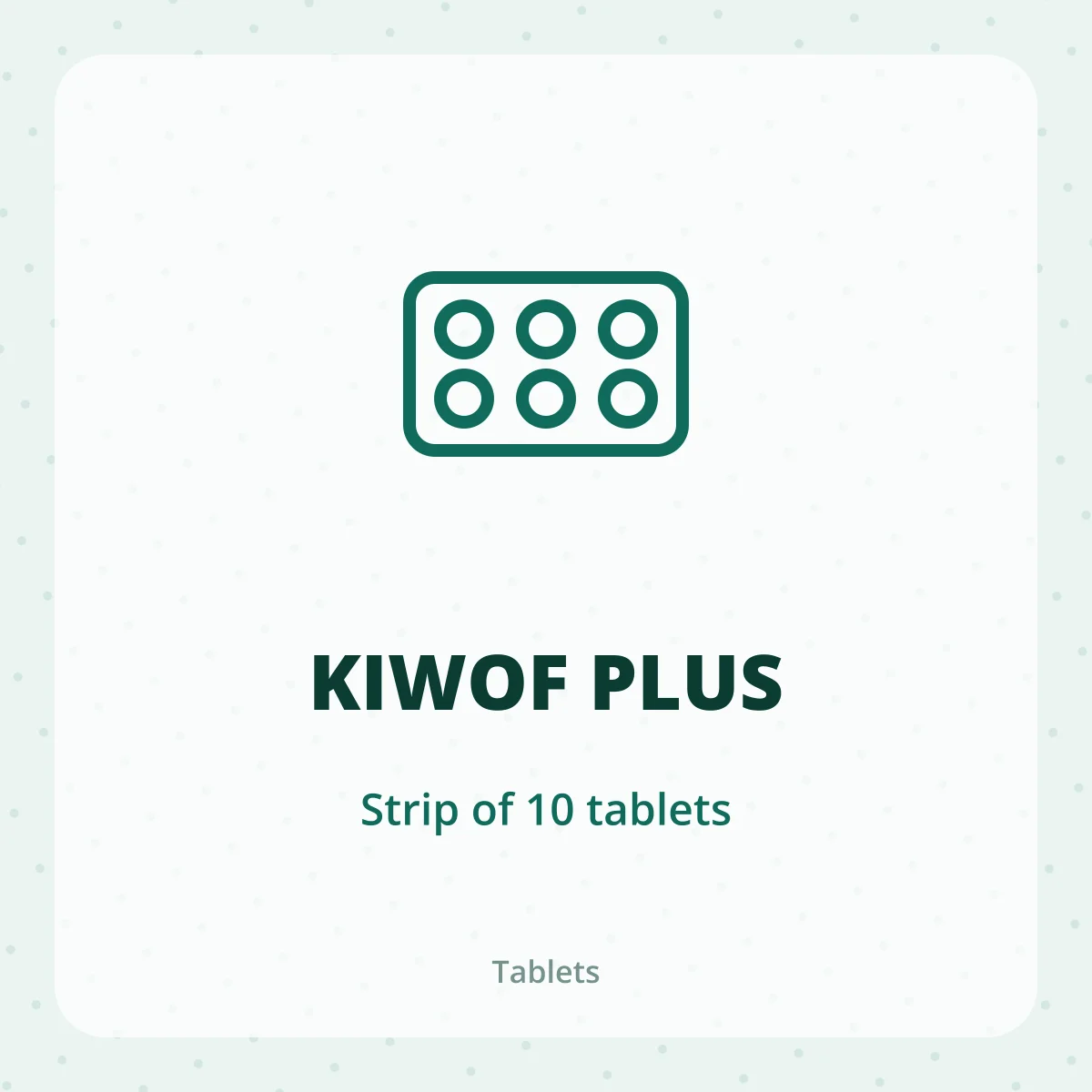 KIWOF PLUS 1X10