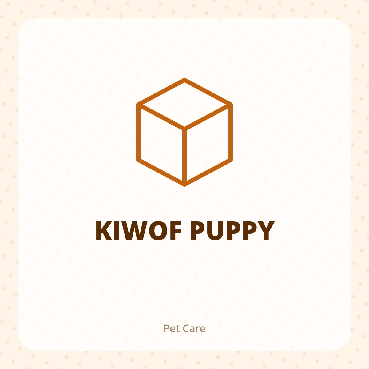 KIWOF PUPPY 1X1