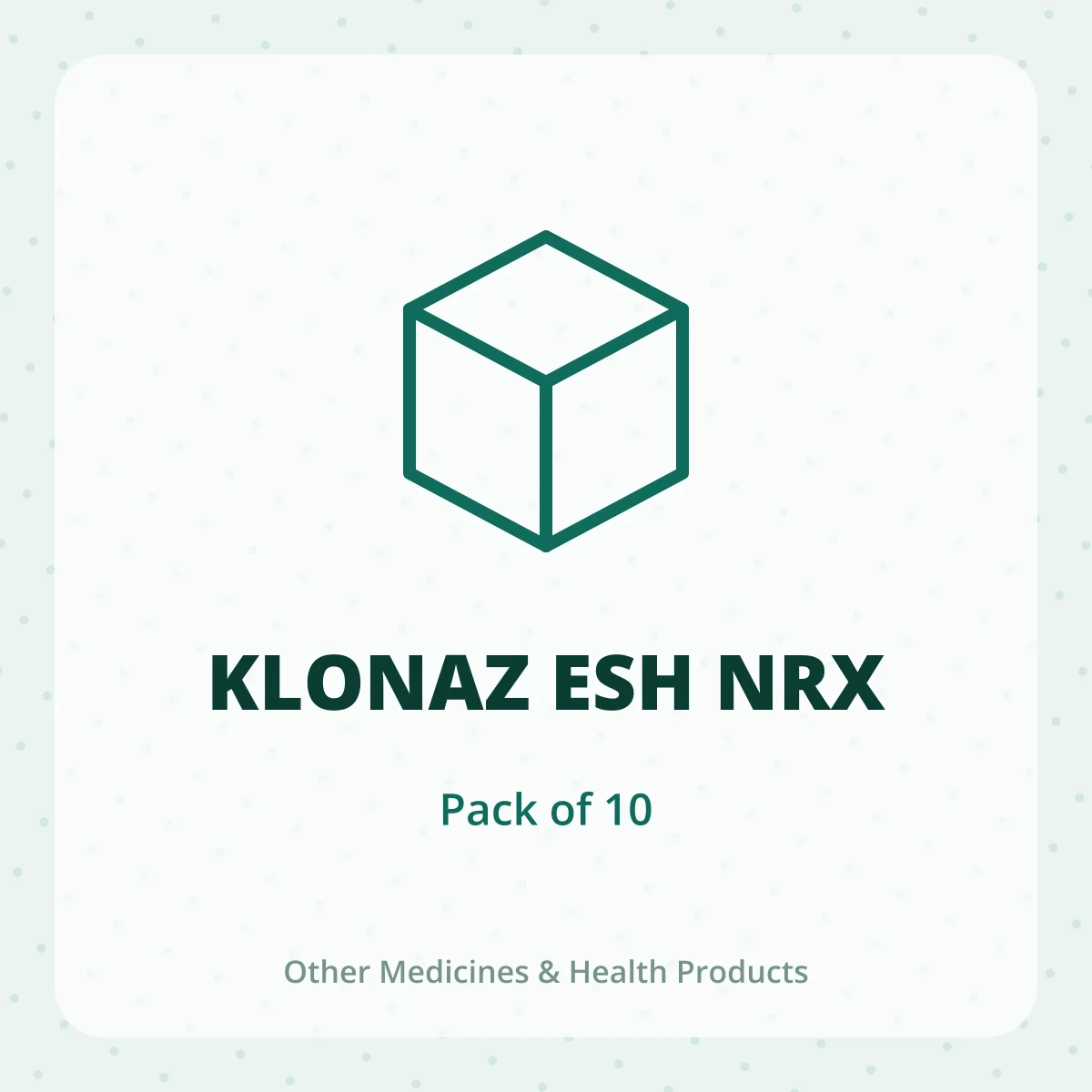 KLONAZ ESH NRX 1X10