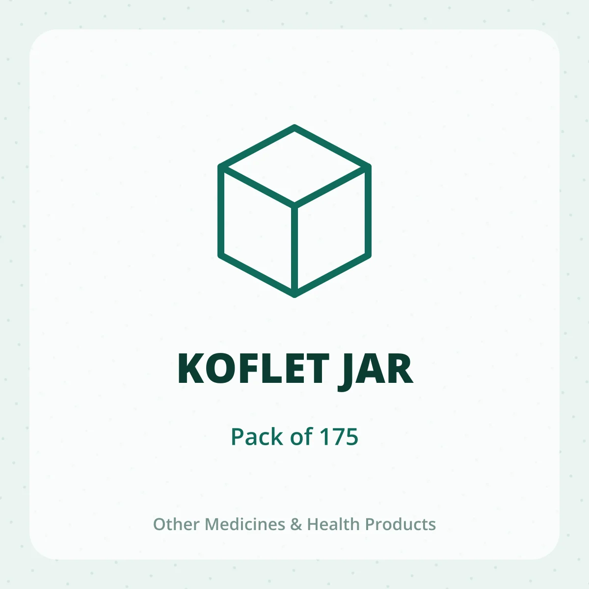 KOFLET JAR 1X175