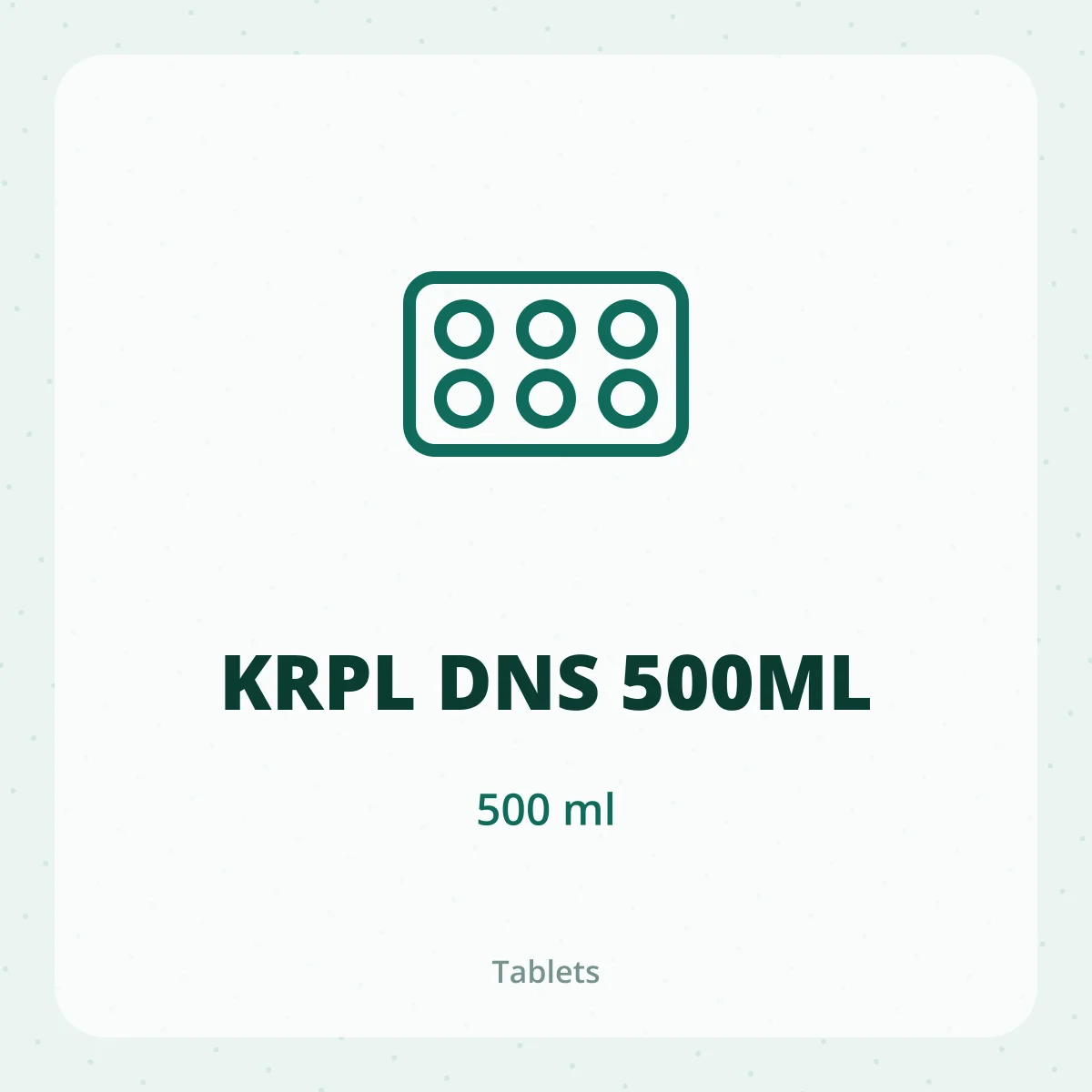 KRPL DNS 500ML 1X500ML