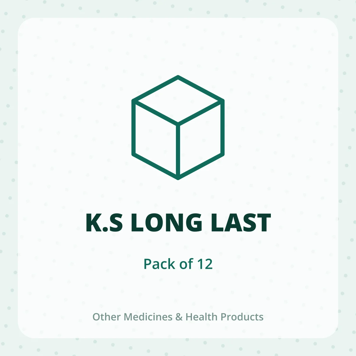 K.S LONG LAST 1X12