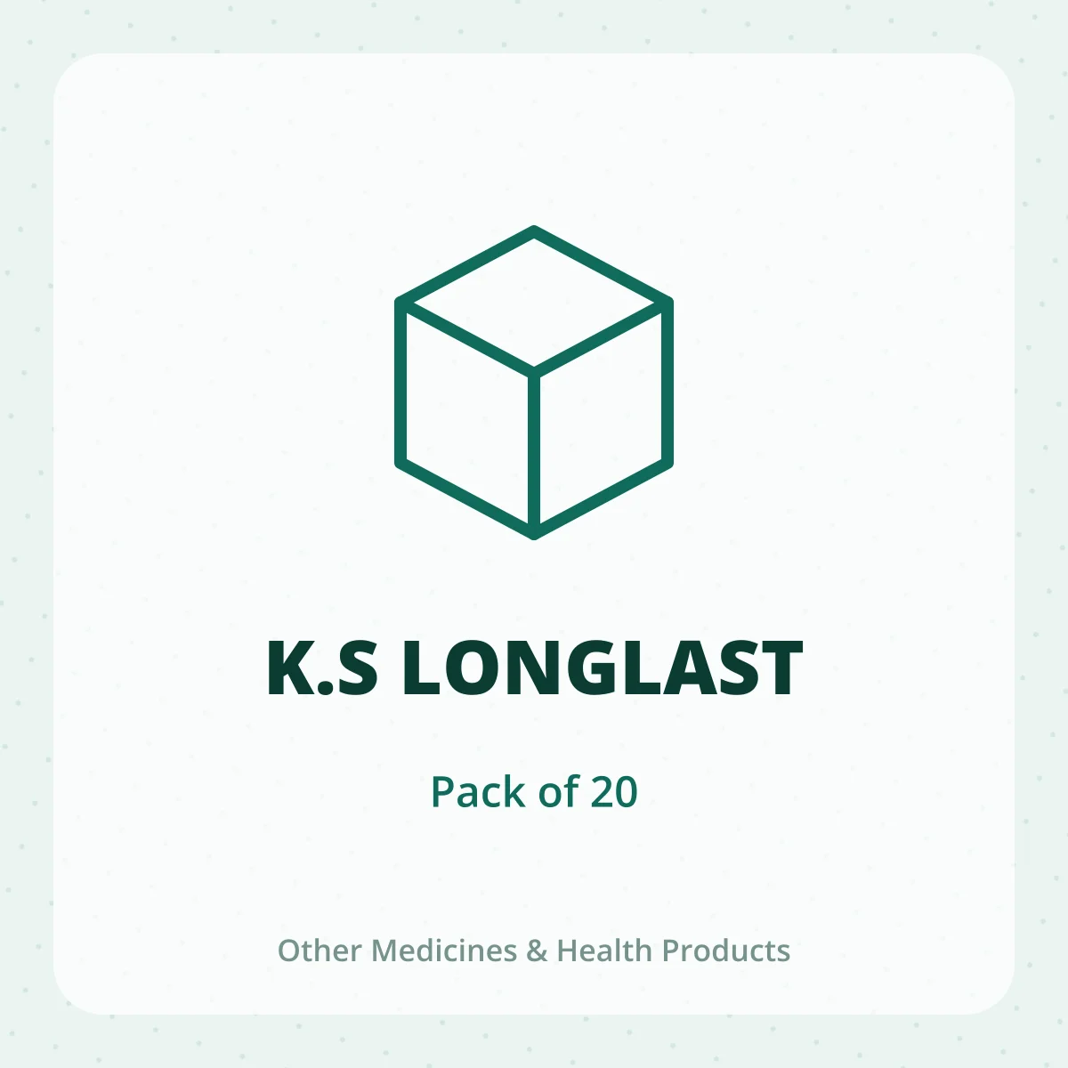 K.S LONGLAST 1X20