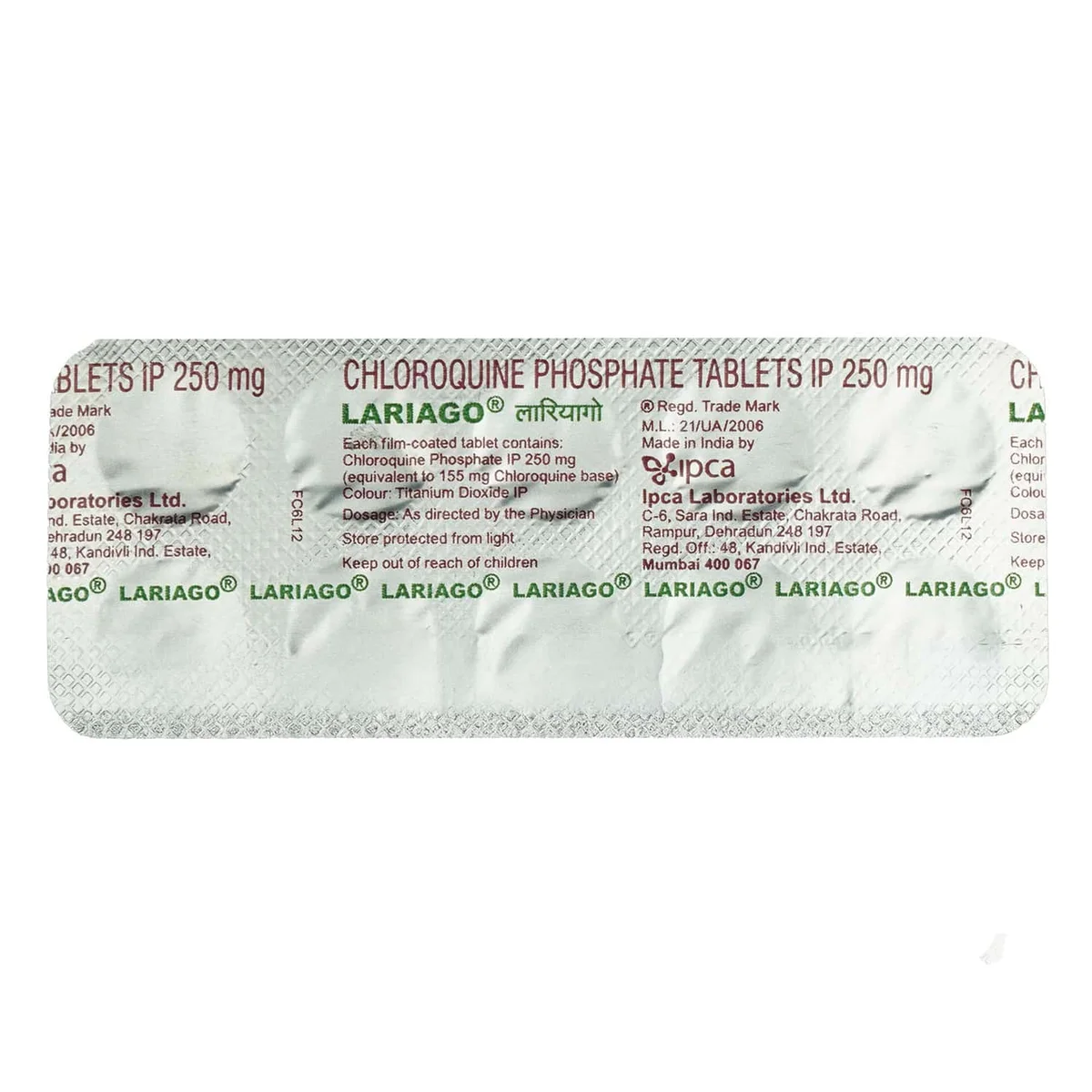 LARIAGO TAB 1X10