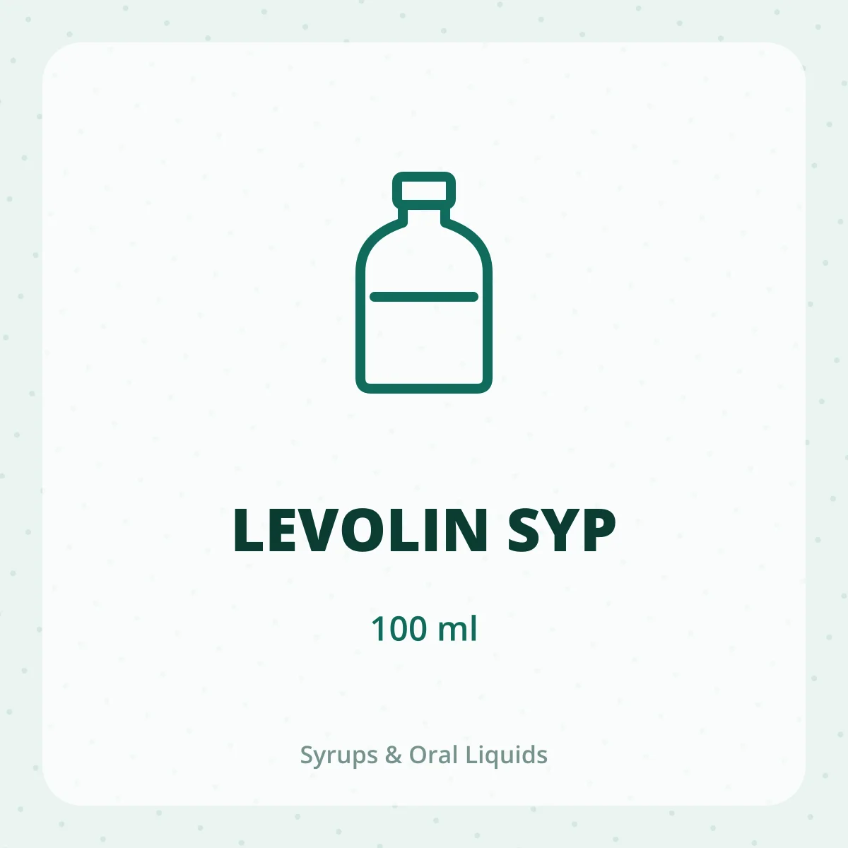 LEVOLIN SYP 1X100ML