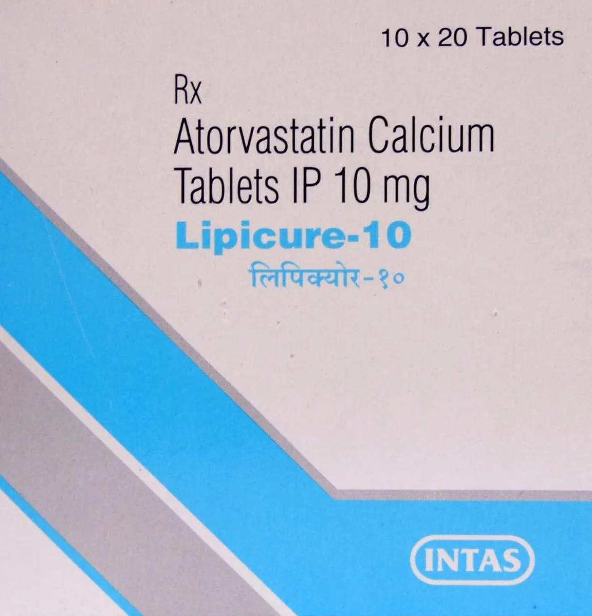 LIPICURE-10MG TAB 1X20
