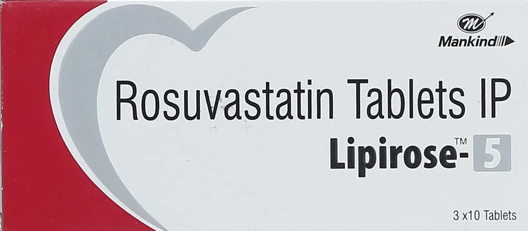 LIPIROSE-5MG TAB 1X10