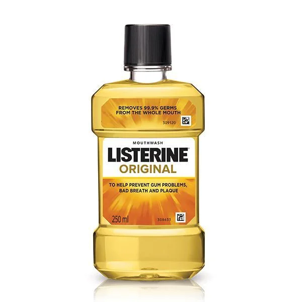 LISTERINE ORIGINAL MOUTHWASH 1X250ML