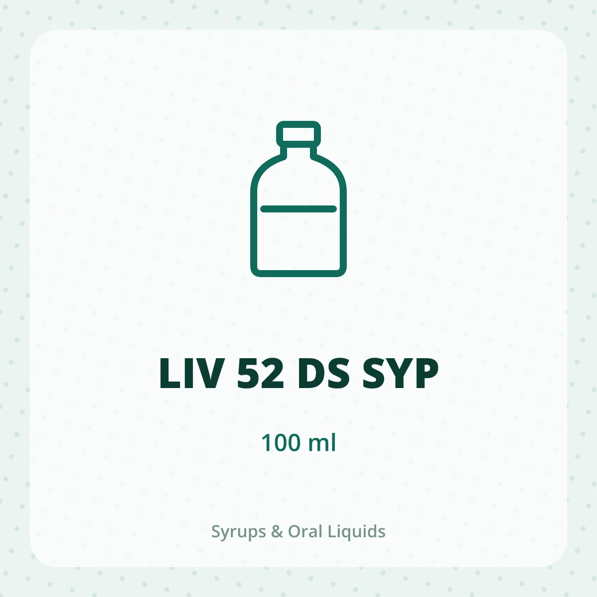 LIV 52 DS SYP 1X100ML