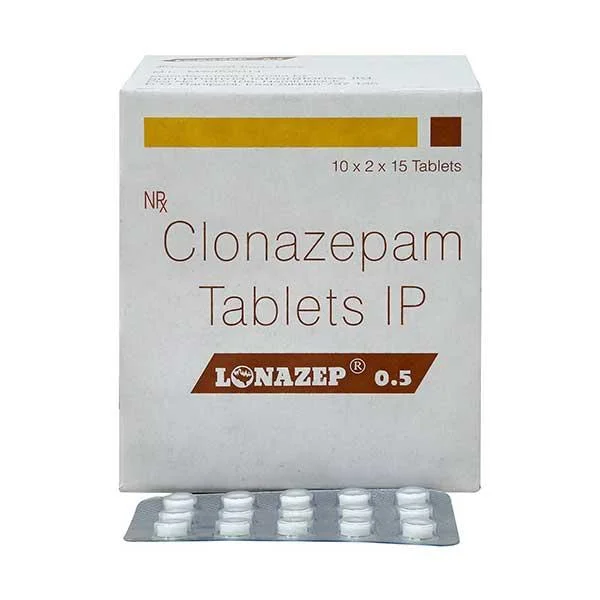 LONAZEP 0.5MG TAB 1X15