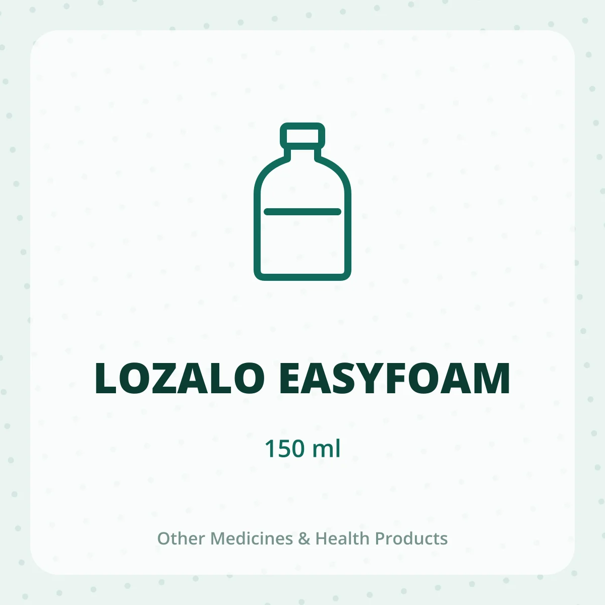 LOZALO EASYFOAM 1X150ML