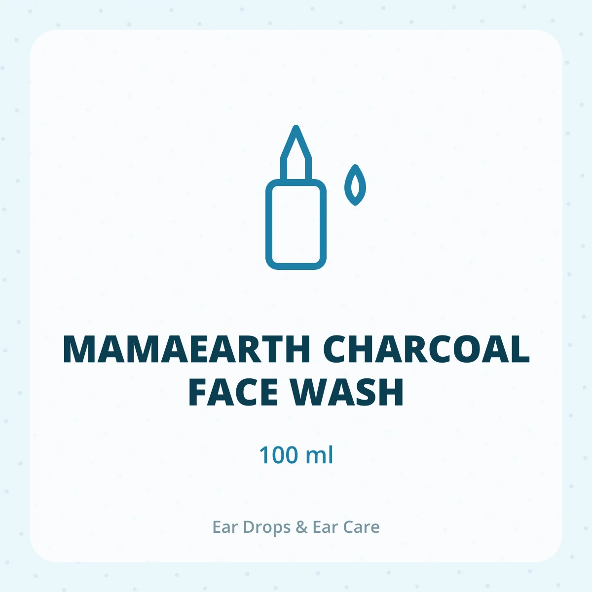 MAMAEARTH CHARCOAL FACE WASH 1X100ML
