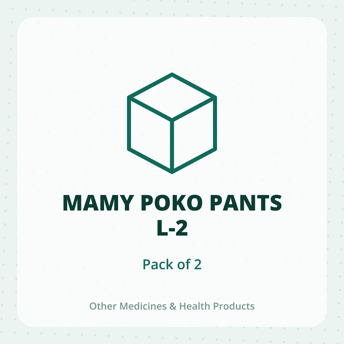 MAMY POKO PANTS L-2 1X2