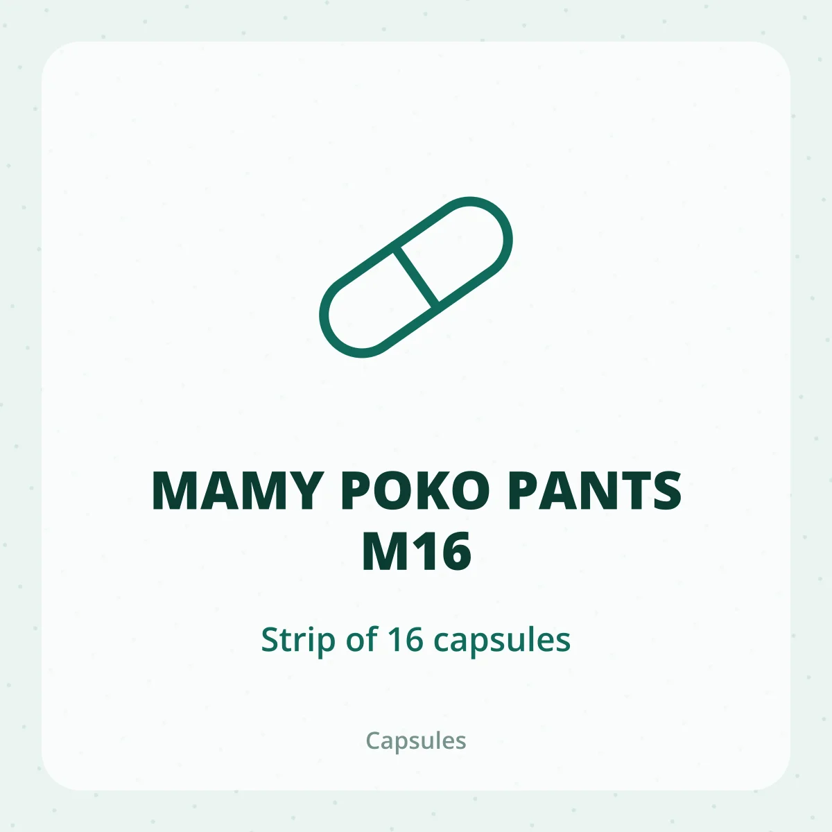 MAMY POKO PANTS M16 1X16