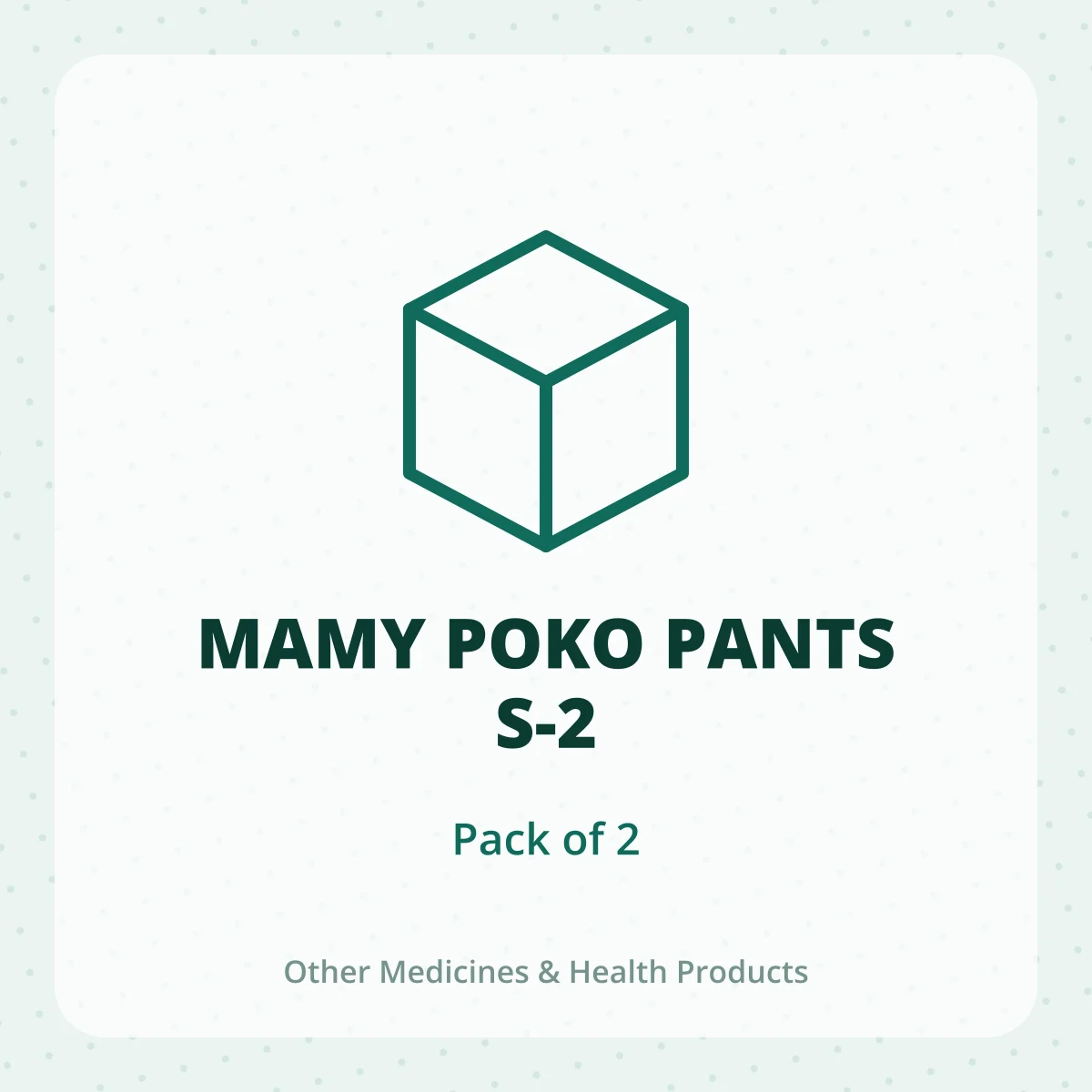 MAMY POKO PANTS S-2 1X2
