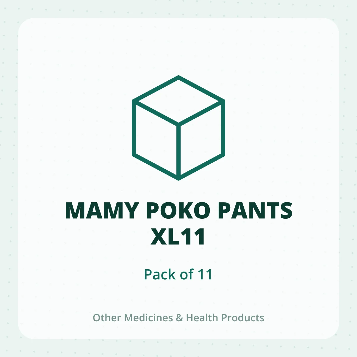 MAMY POKO PANTS XL11 1X11