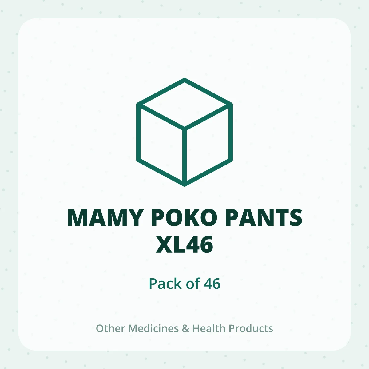 MAMY POKO PANTS XL46 1X46