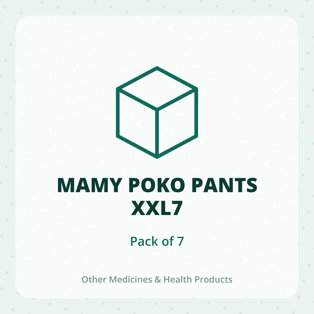MAMY POKO PANTS XXL7 1X7
