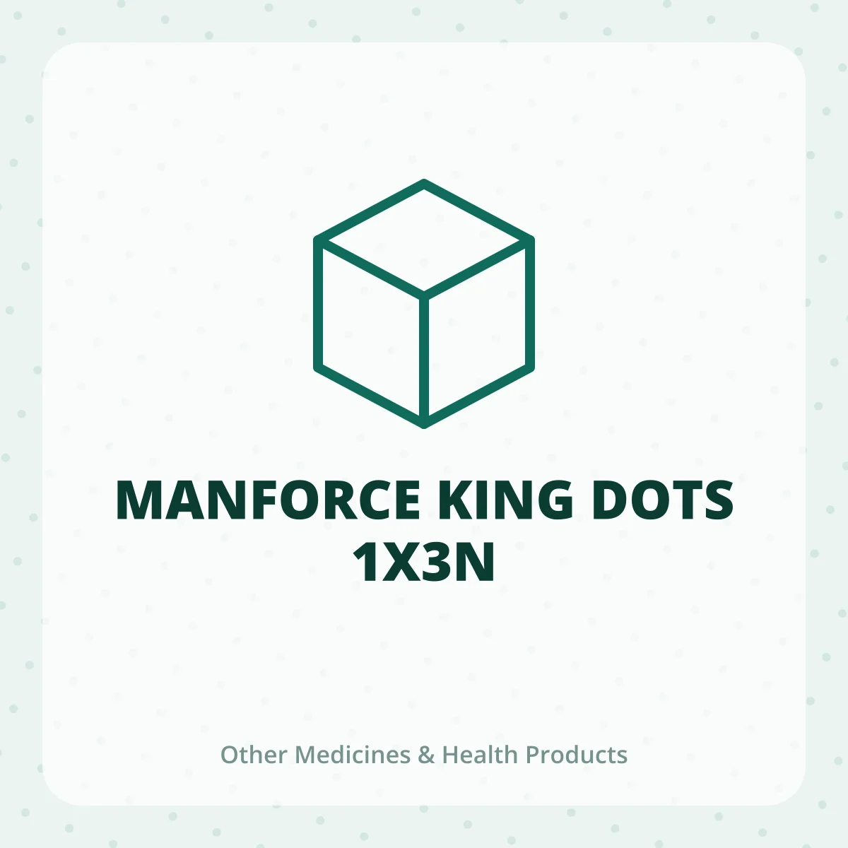 MANFORCE KING DOTS 1X3N
