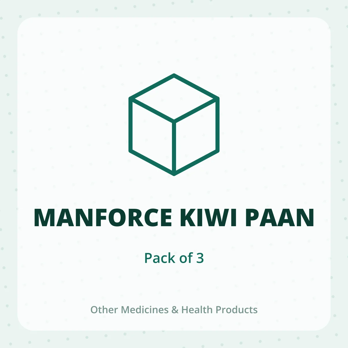 MANFORCE KIWI PAAN 1X3
